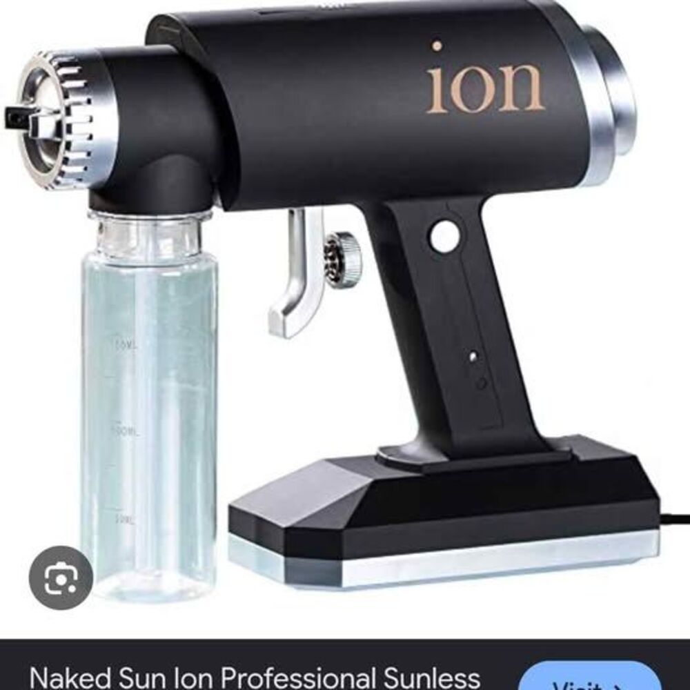 Naked Sun IonTan PRO Corded Sunless Spray Tanning Gun  Used Twice